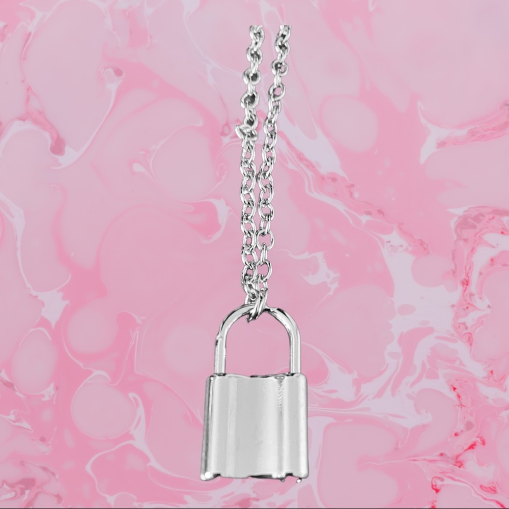 16” Silver adjustable necklace with Silver lock